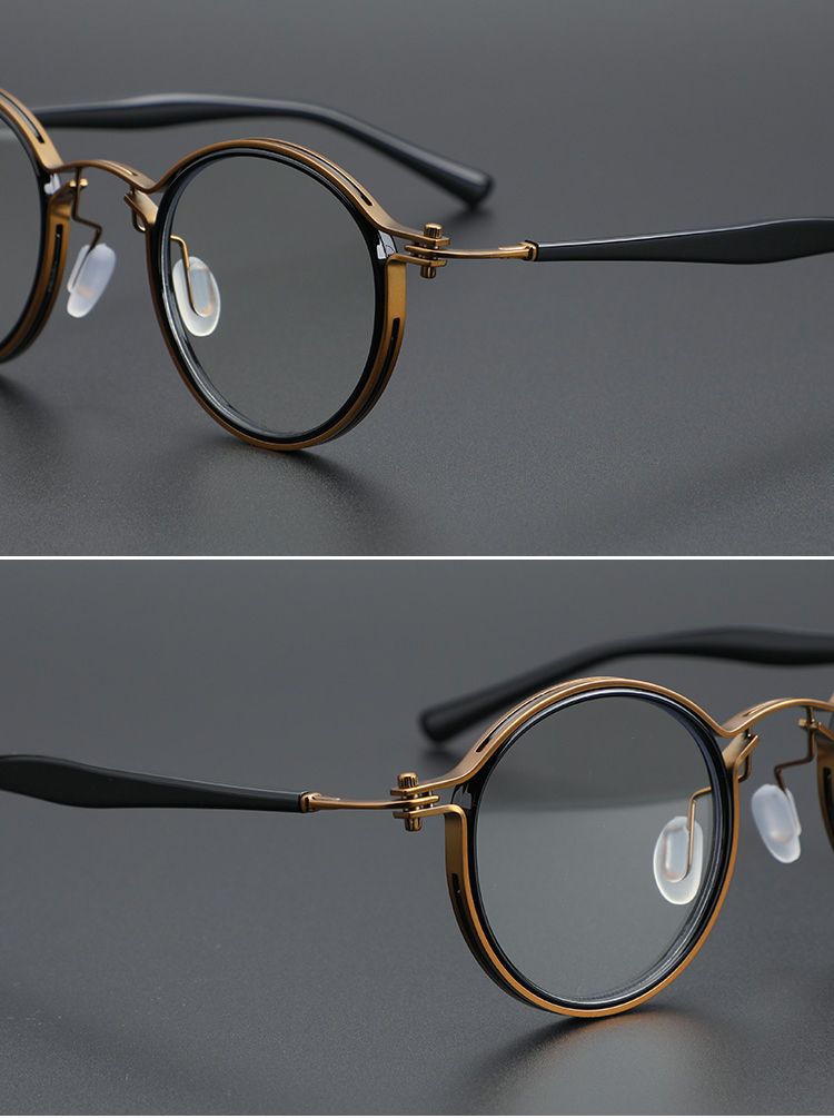 Tel Retro Steam Punk Optical Glasses Frame